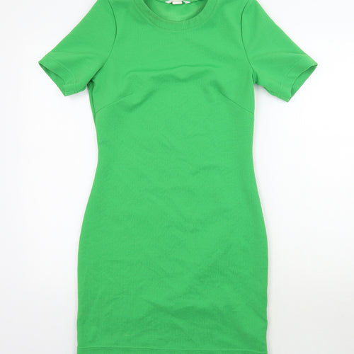 H&M Womens Green   A-Line  Size S