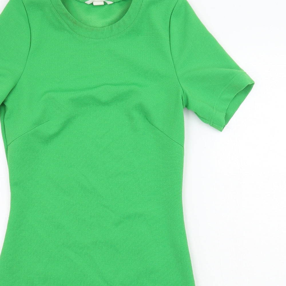 H&M Womens Green   A-Line  Size S