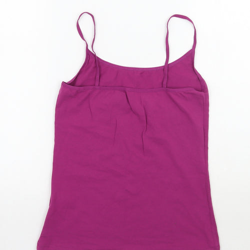 Marks and Spencer Womens Purple   Basic Tank Size 10