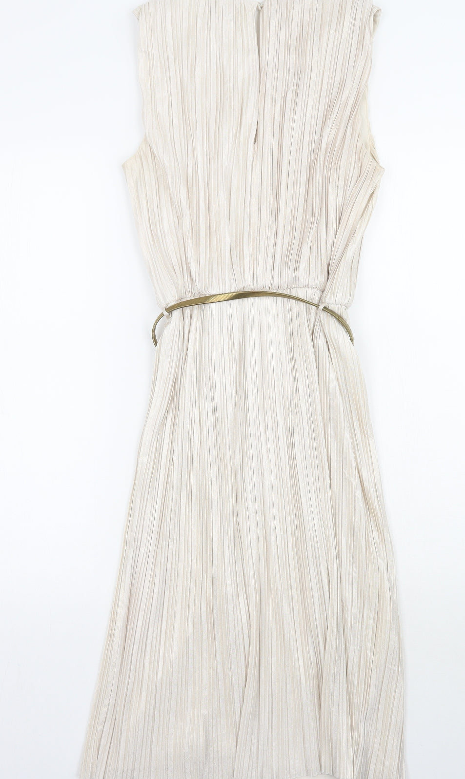 Miss Selfridge Womens Ivory   A-Line  Size 8