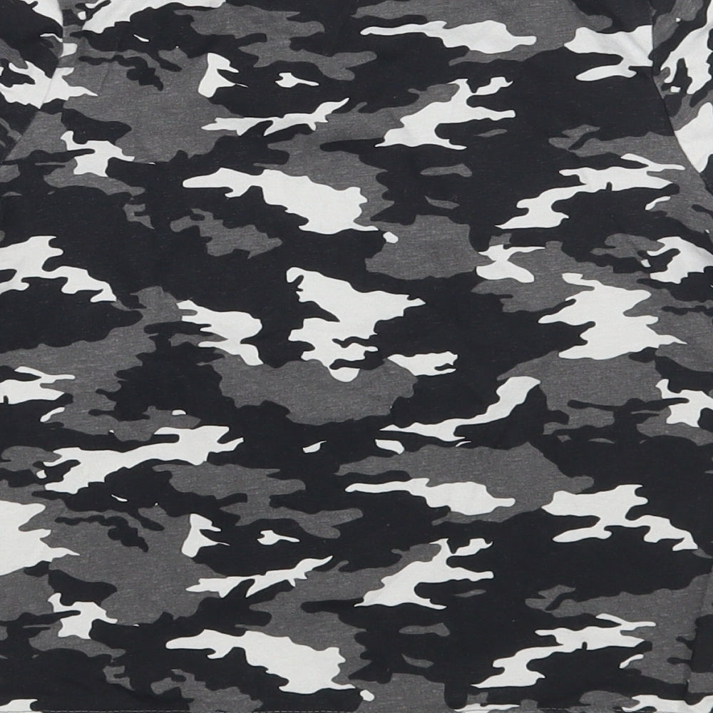 TU Boys Grey Camouflage  Basic T-Shirt Size 3 Years