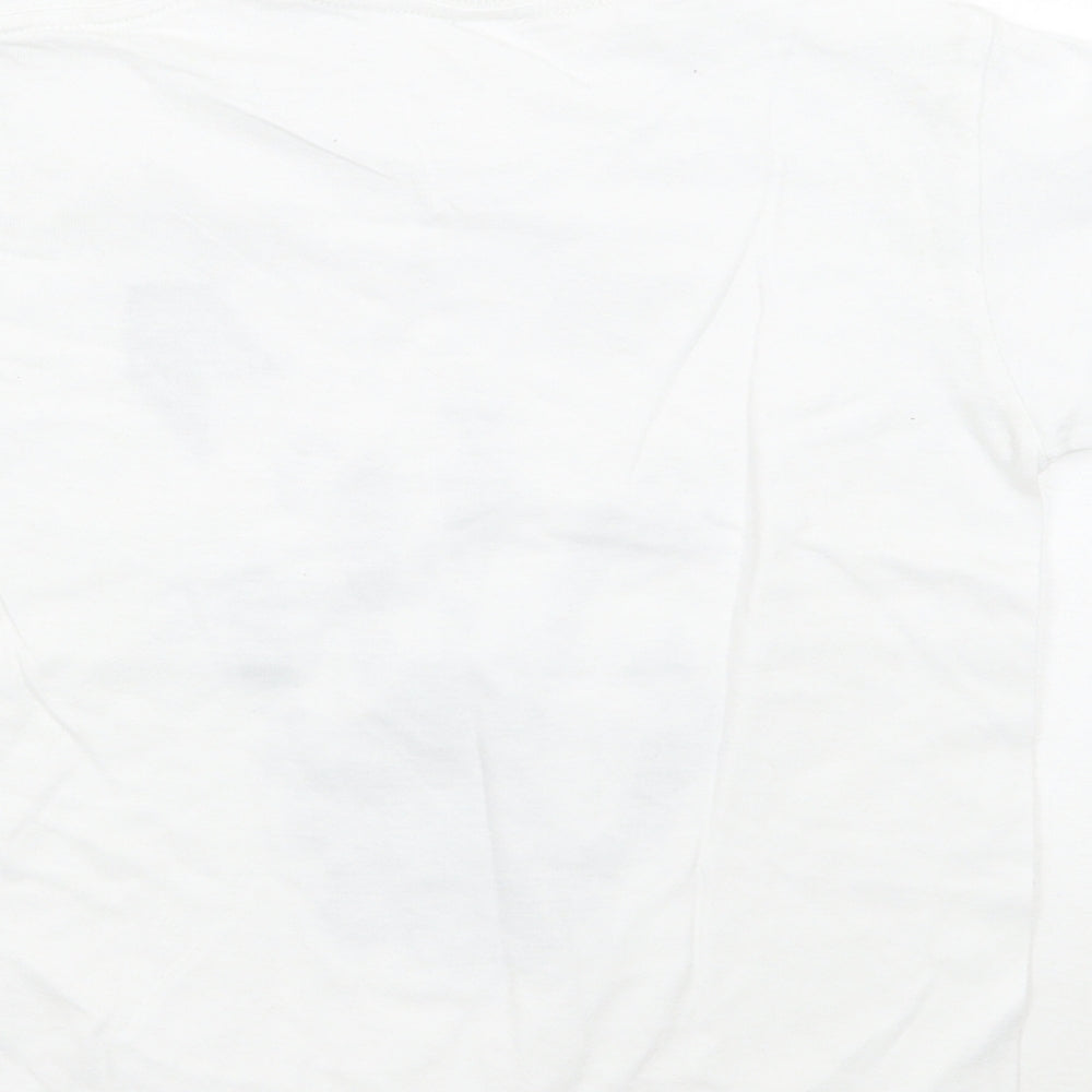 Casual classics Boys White   Basic T-Shirt Size 5-6 Years