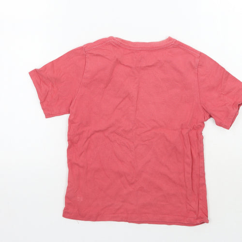 Gap Boys Red   Basic T-Shirt Size 5 Years