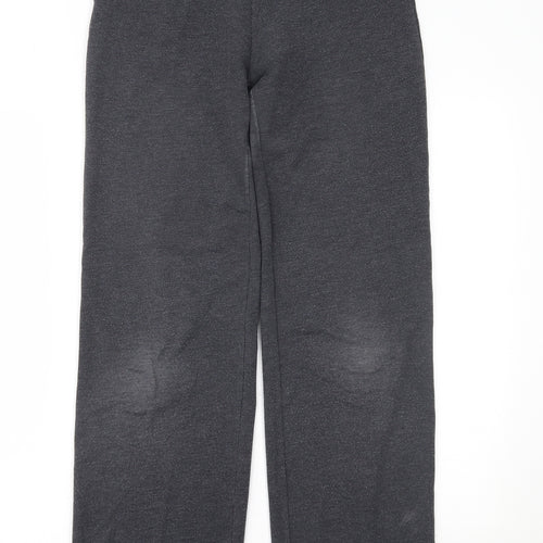 Marks and Spencer Womens Grey   Trousers  Size 8 L28 in