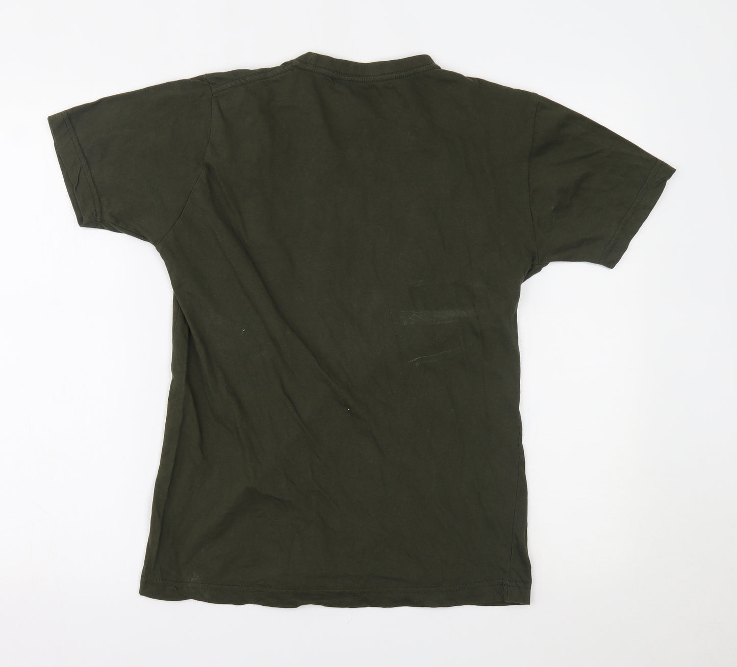 Preworn Mens Green    T-Shirt Size S