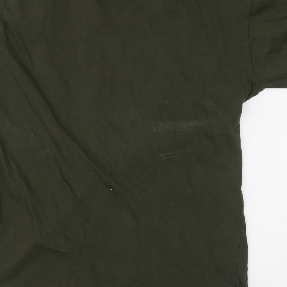 Preworn Mens Green    T-Shirt Size S