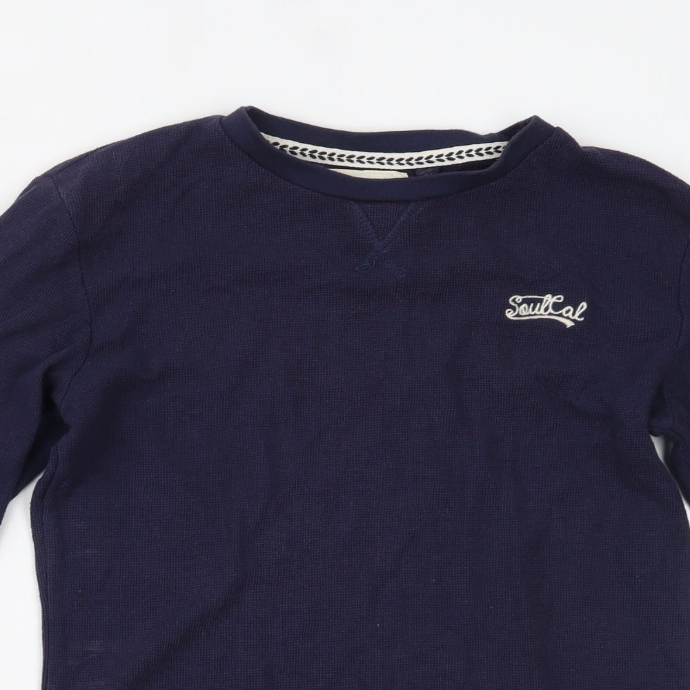 SoulCal&Co Mens Blue    T-Shirt Size S