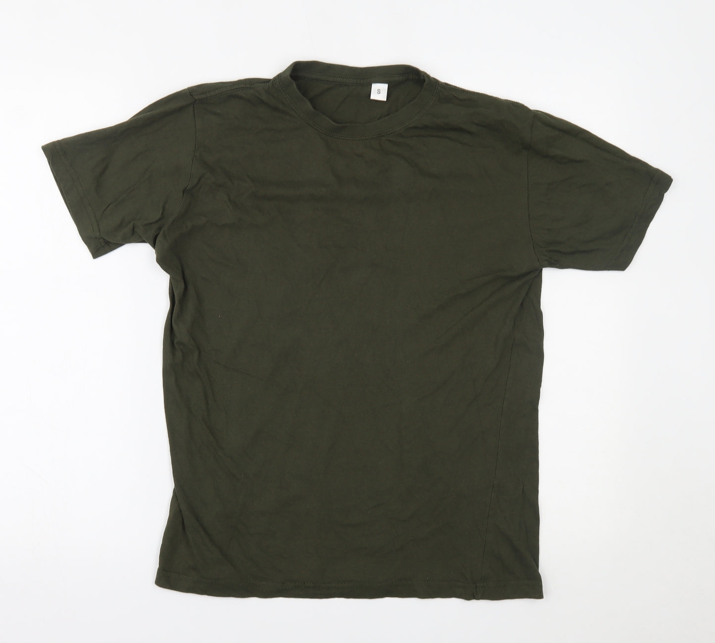 Preworn Mens Green    T-Shirt Size S