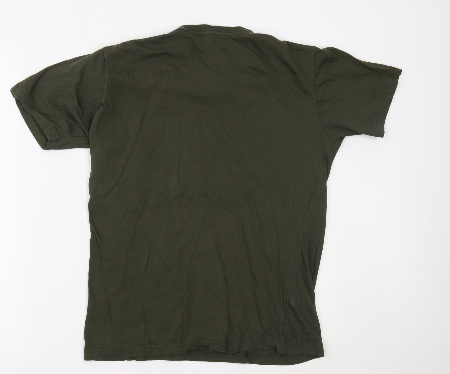 Preworn Mens Green    T-Shirt Size S