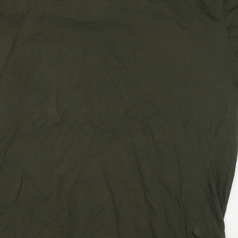 Preworn Mens Green    T-Shirt Size S