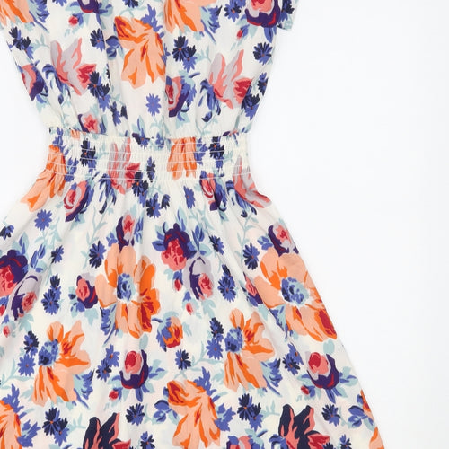 New Look Womens Multicoloured Floral  Fit & Flare  Size 12