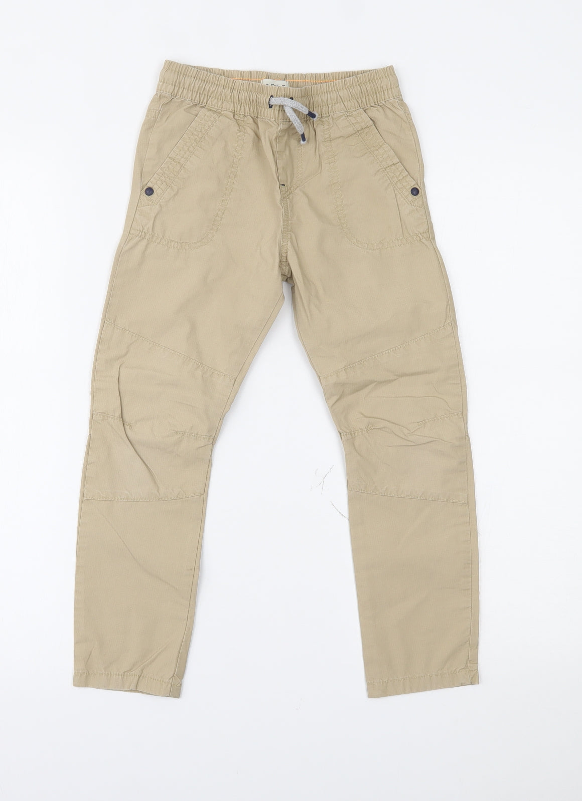 F&F Boys Beige   Chino Trousers Size 5-6 Years