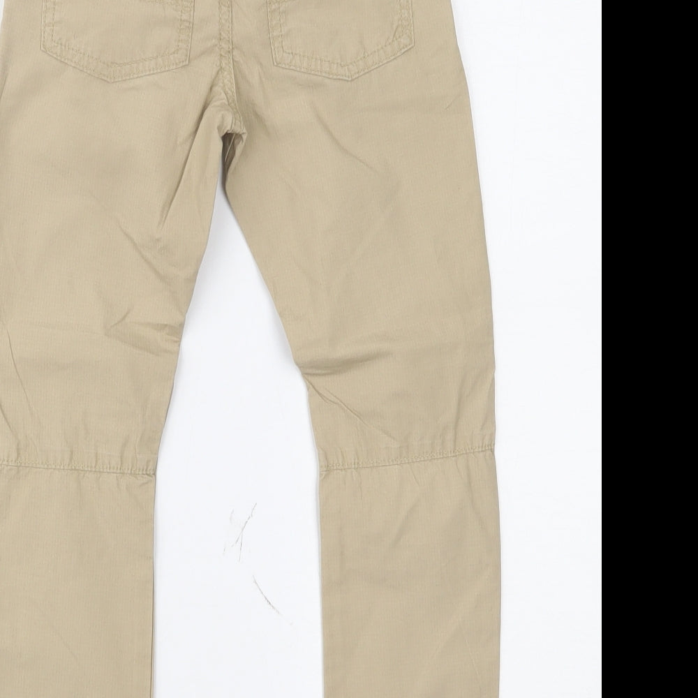 F&F Boys Beige   Chino Trousers Size 5-6 Years