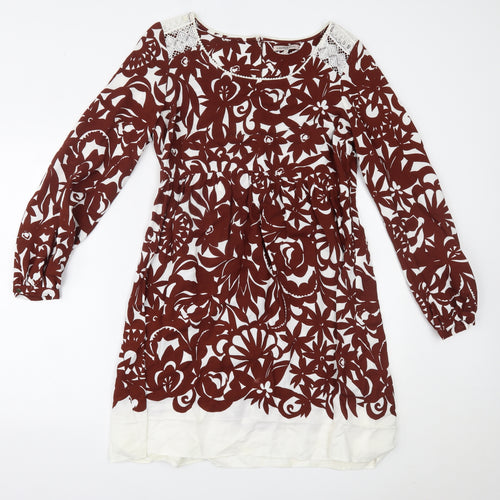 Marks and Spencer Womens Brown   Fit & Flare  Size 10