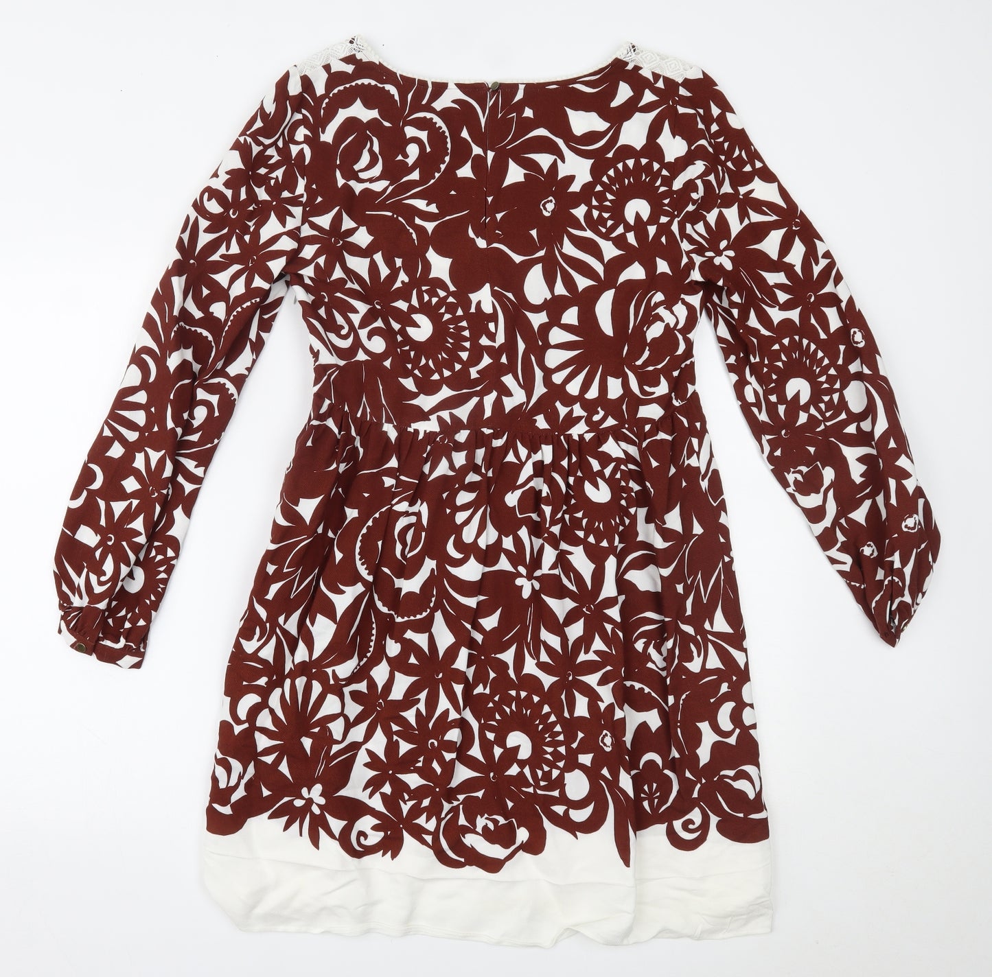 Marks and Spencer Womens Brown   Fit & Flare  Size 10