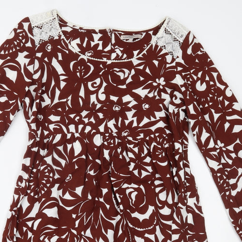 Marks and Spencer Womens Brown   Fit & Flare  Size 10