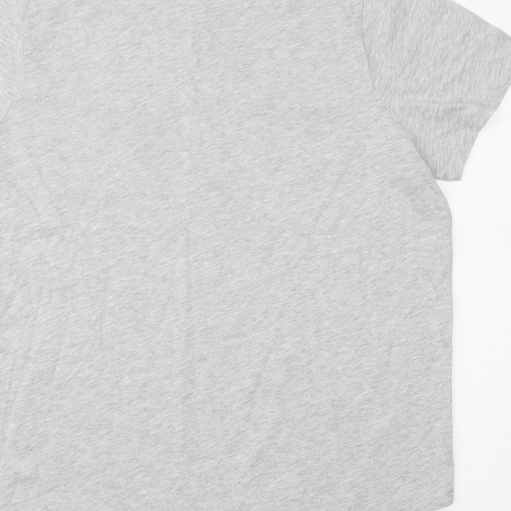 Matalan Womens Grey   Basic T-Shirt Size L