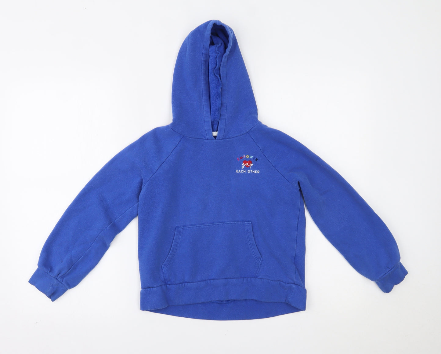 Gap Girls Blue   Pullover Hoodie Size 8-9 Years