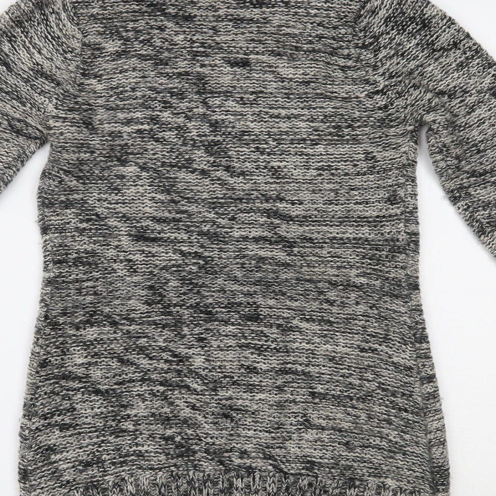 Papaya Womens Grey   Jumper Dress  Size 8