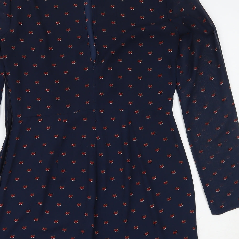 H&M Womens Blue   Playsuit One-Piece Size 10