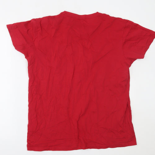 Primark Mens Red    T-Shirt Size XL