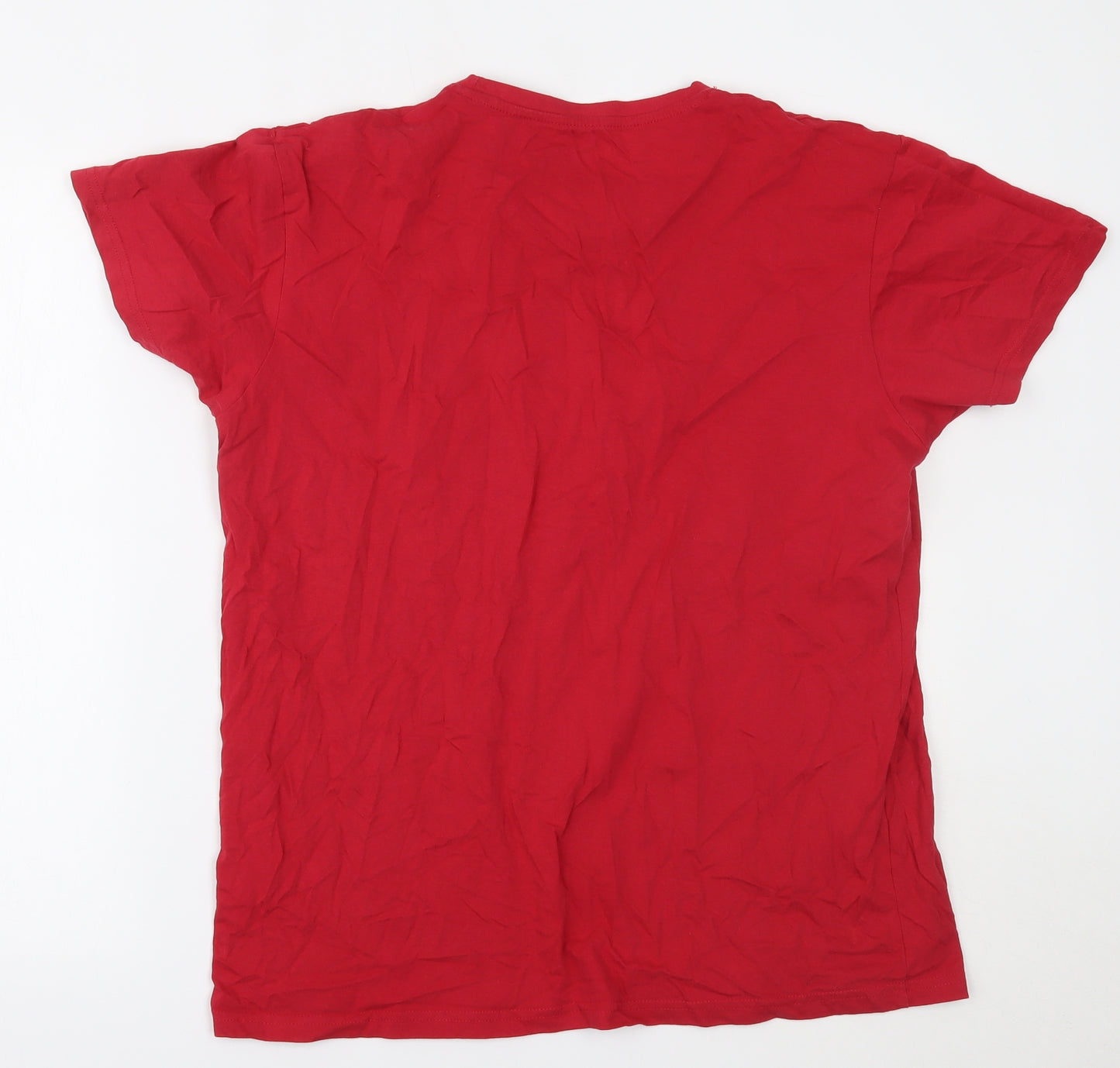 Primark Mens Red    T-Shirt Size XL