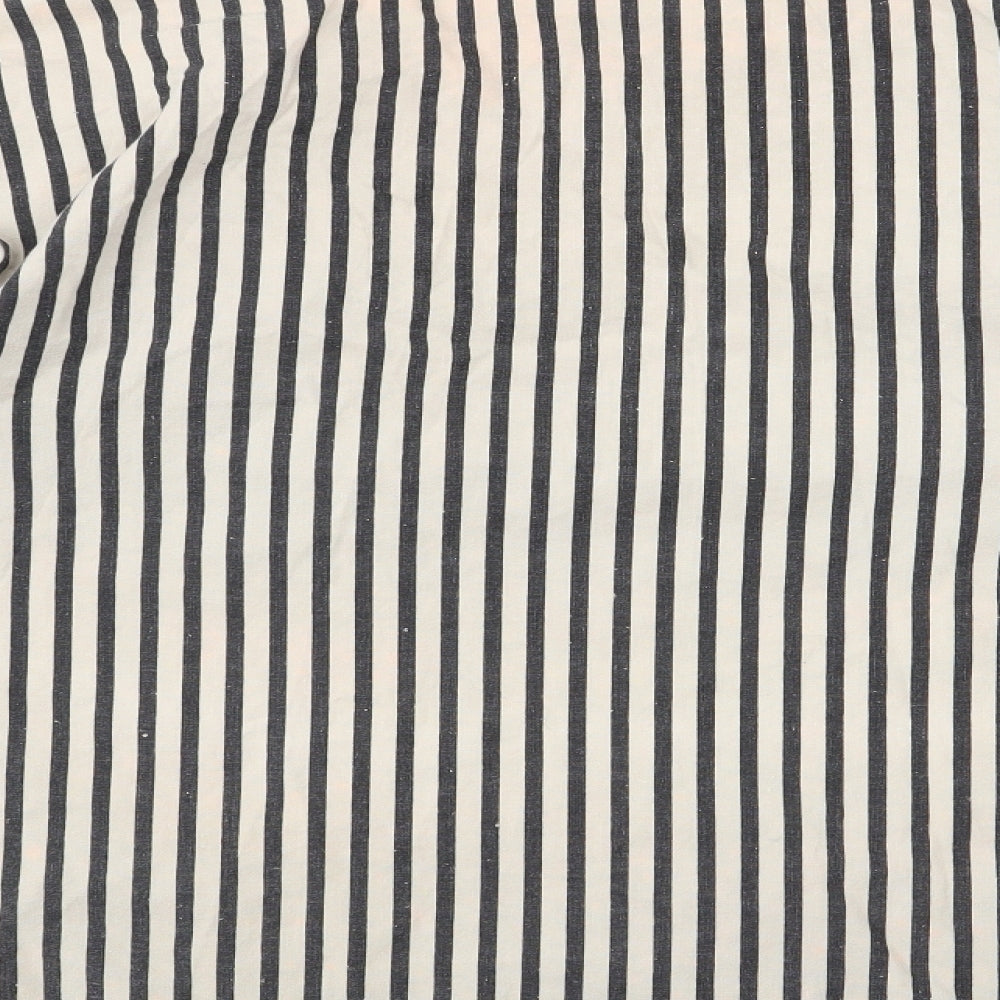 Dorothy Perkins Womens Multicoloured Striped  Basic Button-Up Size 12