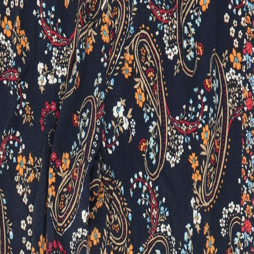 Dorothy Perkins Womens Multicoloured Paisley  Sweatpants Trousers Size 12 L27 in