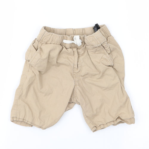 H&M Boys Beige   Cargo Shorts Size 6 Years