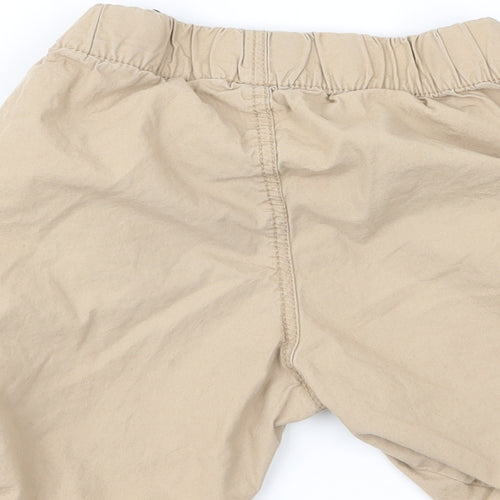 H&M Boys Beige   Cargo Shorts Size 6 Years