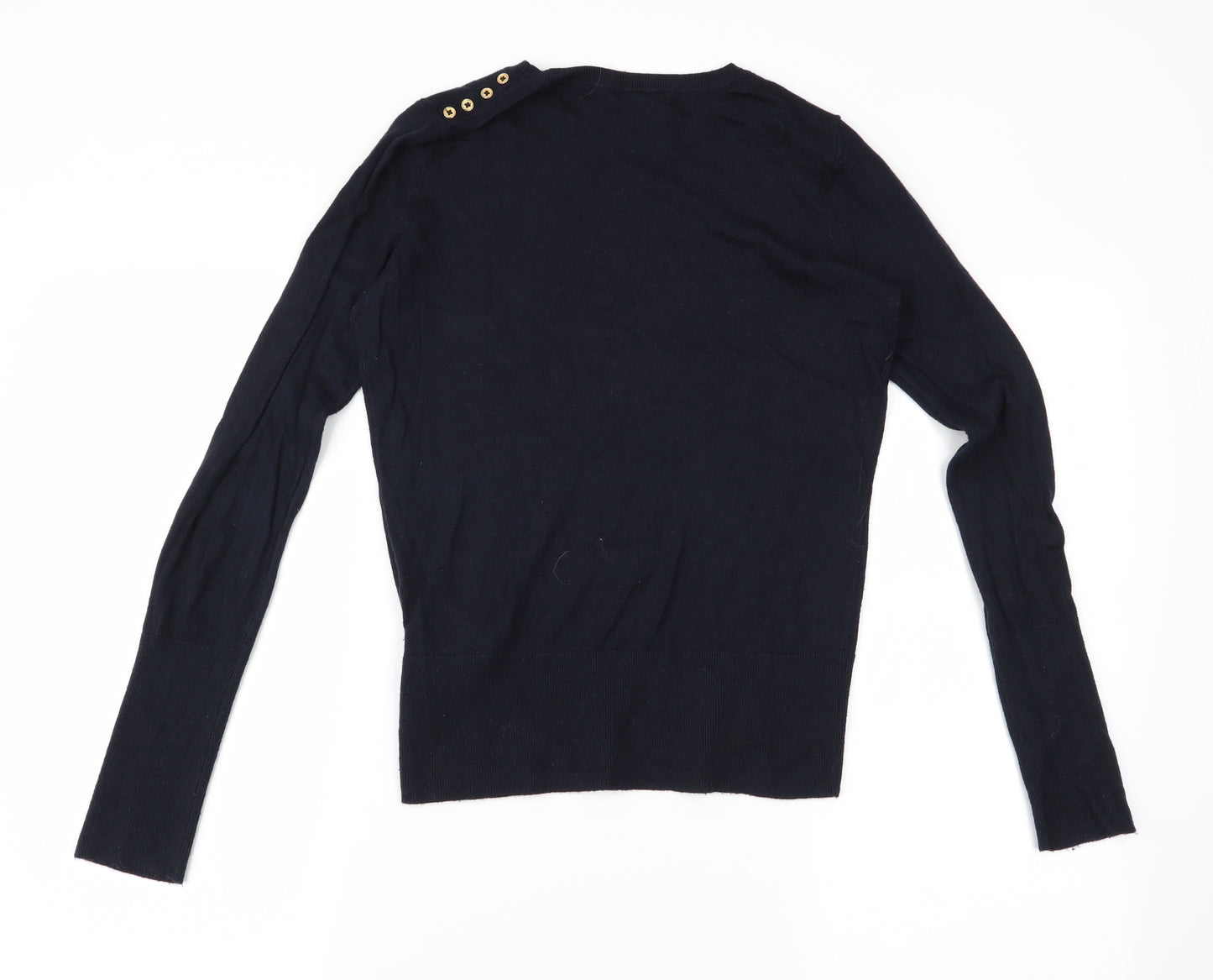 H&M Womens Black   Pullover Jumper Size M