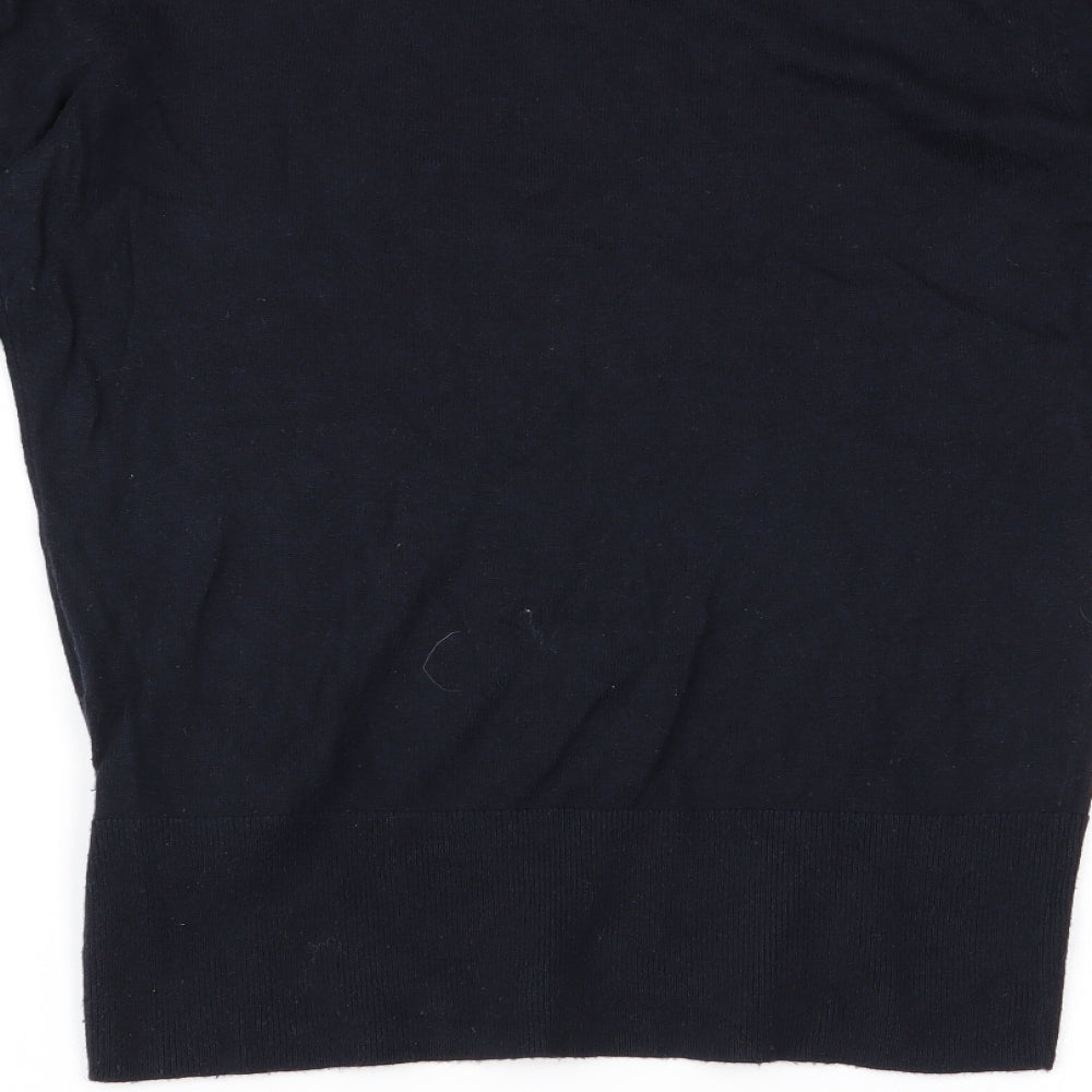H&M Womens Black   Pullover Jumper Size M
