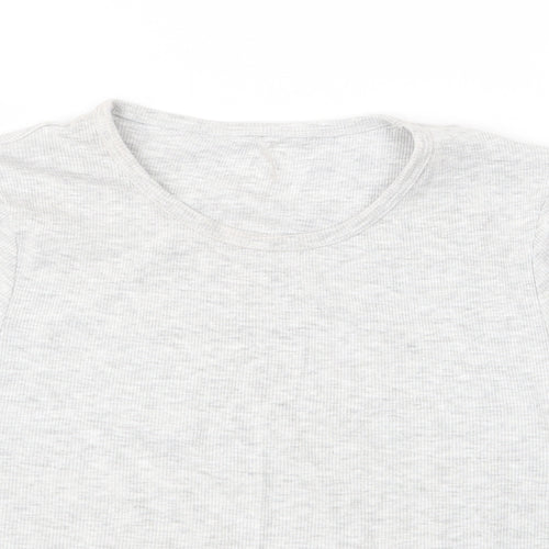 George Womens Grey   Basic T-Shirt Size 10