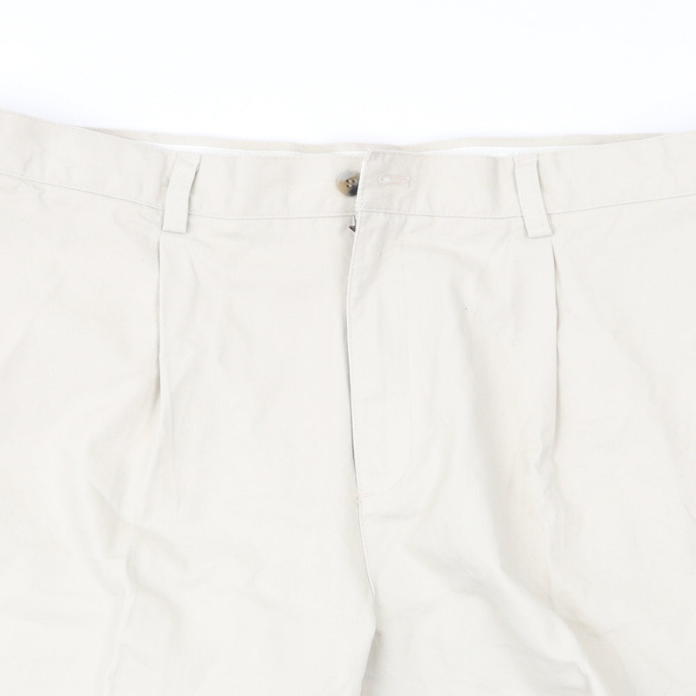 Preworn Mens Beige   Chino Shorts Size 40