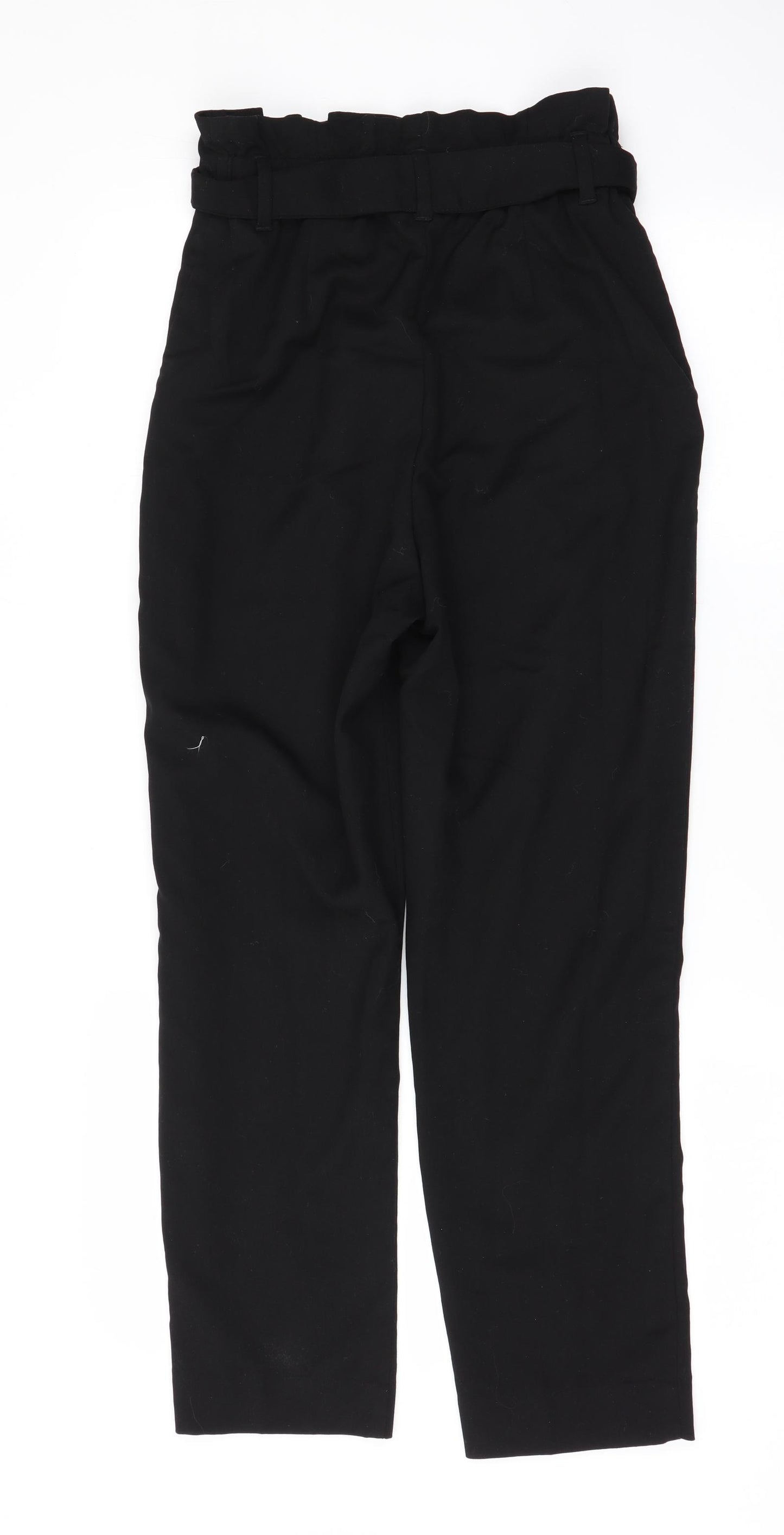 H&M Womens Black   Trousers  Size 8 L25.5 in