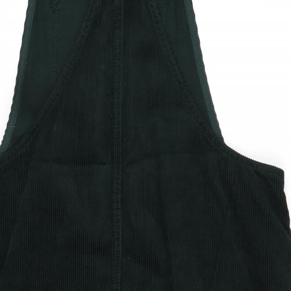 F&F Womens Green   Pinafore/Dungaree Dress  Size 16