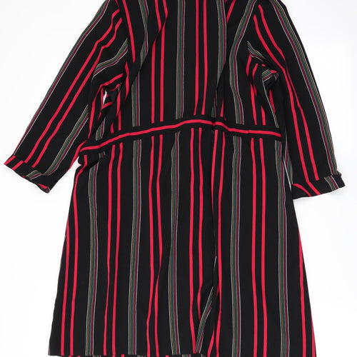 Matalan Womens Multicoloured Striped  Shirt Dress  Size 18