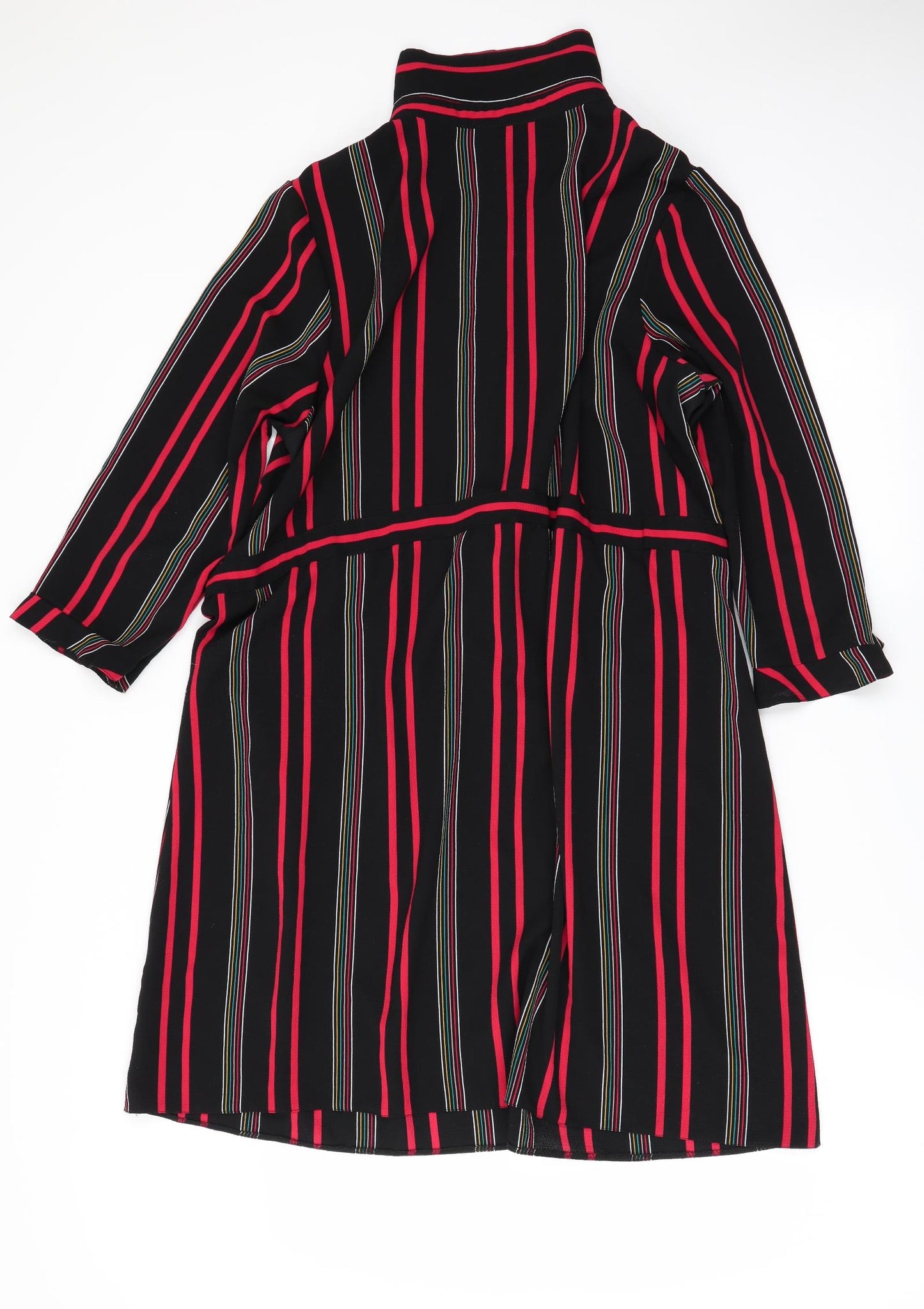 Matalan Womens Multicoloured Striped  Shirt Dress  Size 18