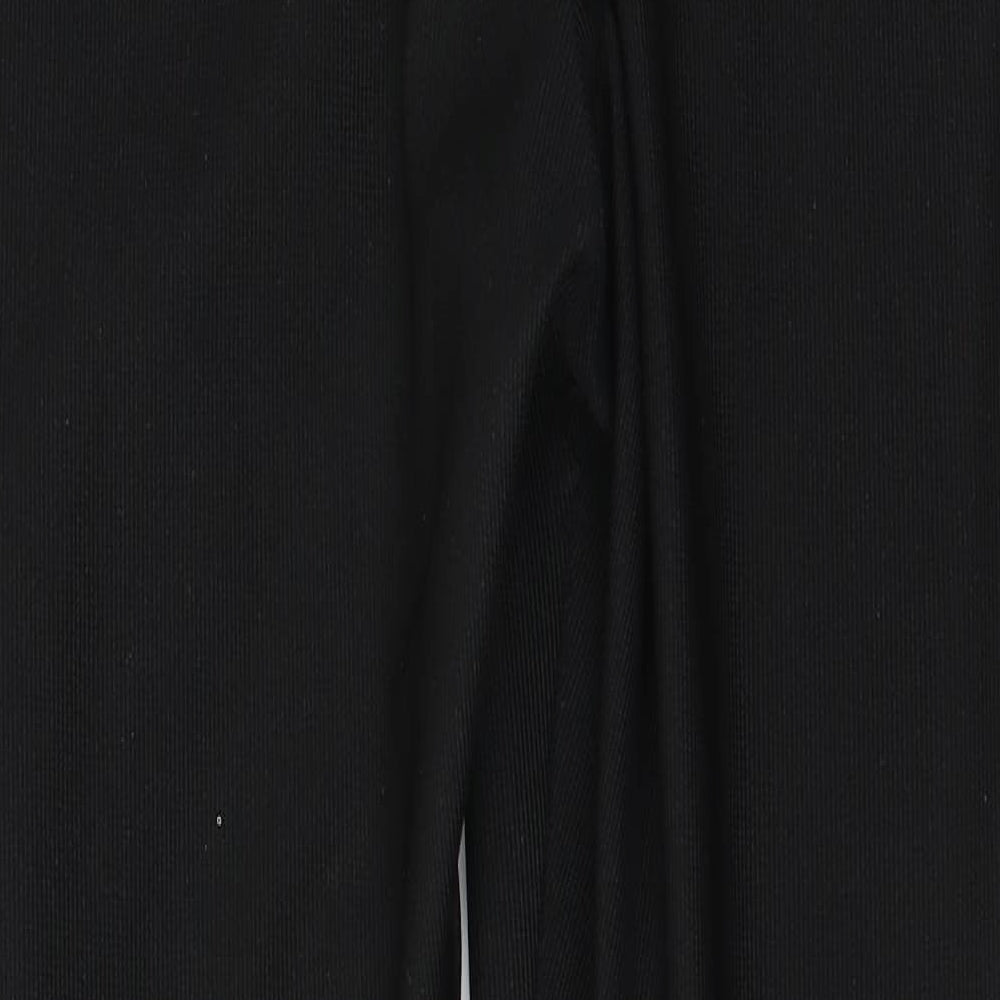 H&M Womens Black   Trousers  Size S L28 in