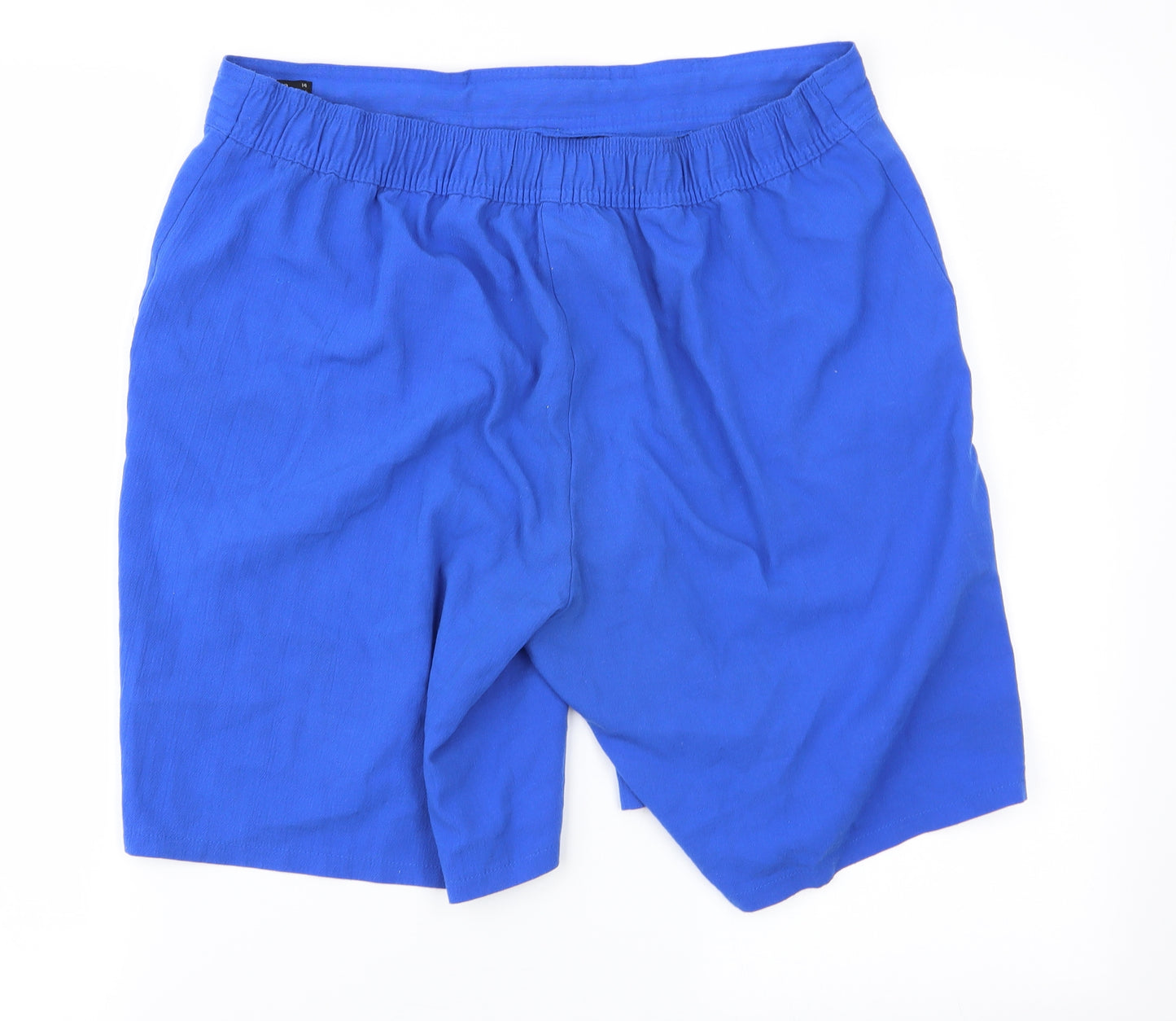 Matalan Womens Blue   Cut-Off Shorts Size 14