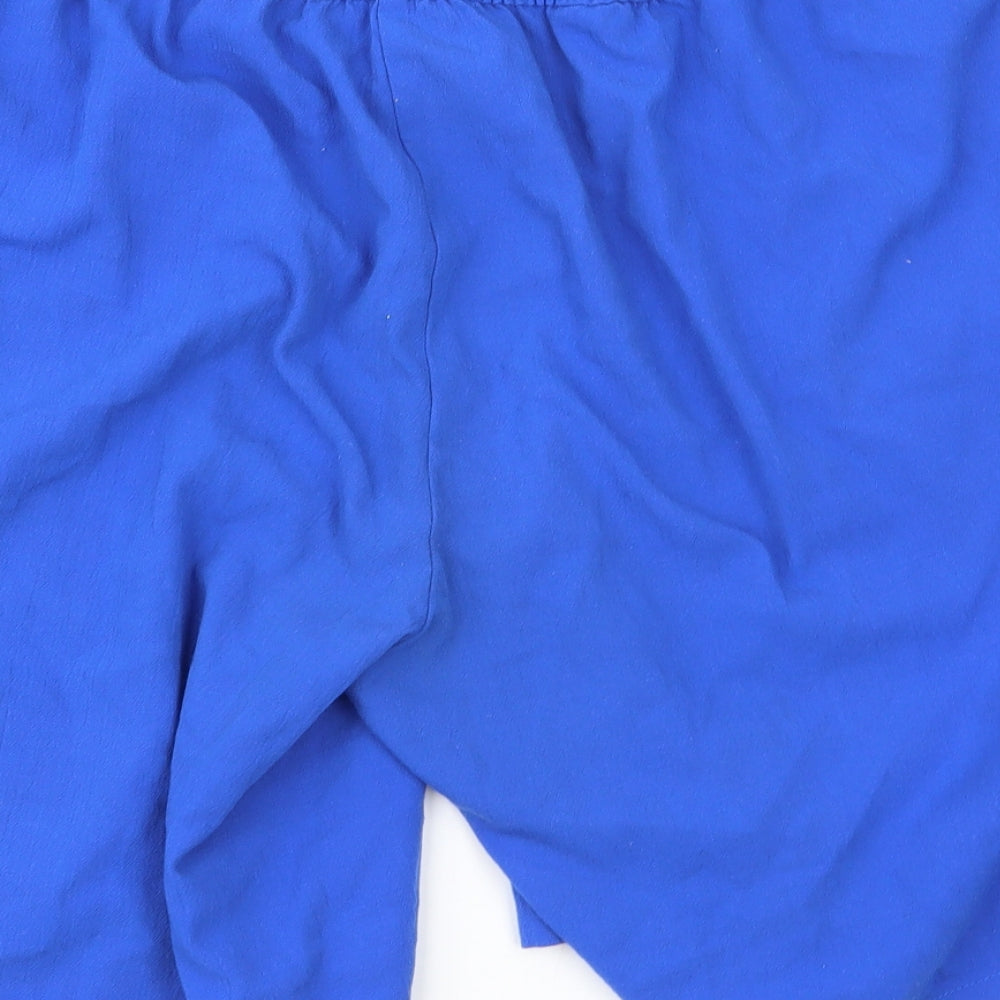 Matalan Womens Blue   Cut-Off Shorts Size 14