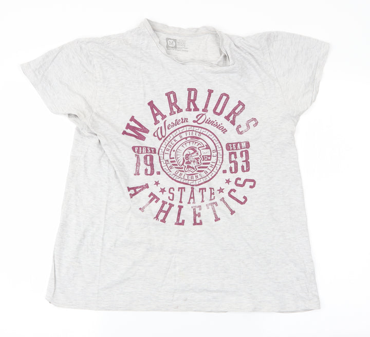 Cedar Wood State Mens Grey T-Shirt Size M
