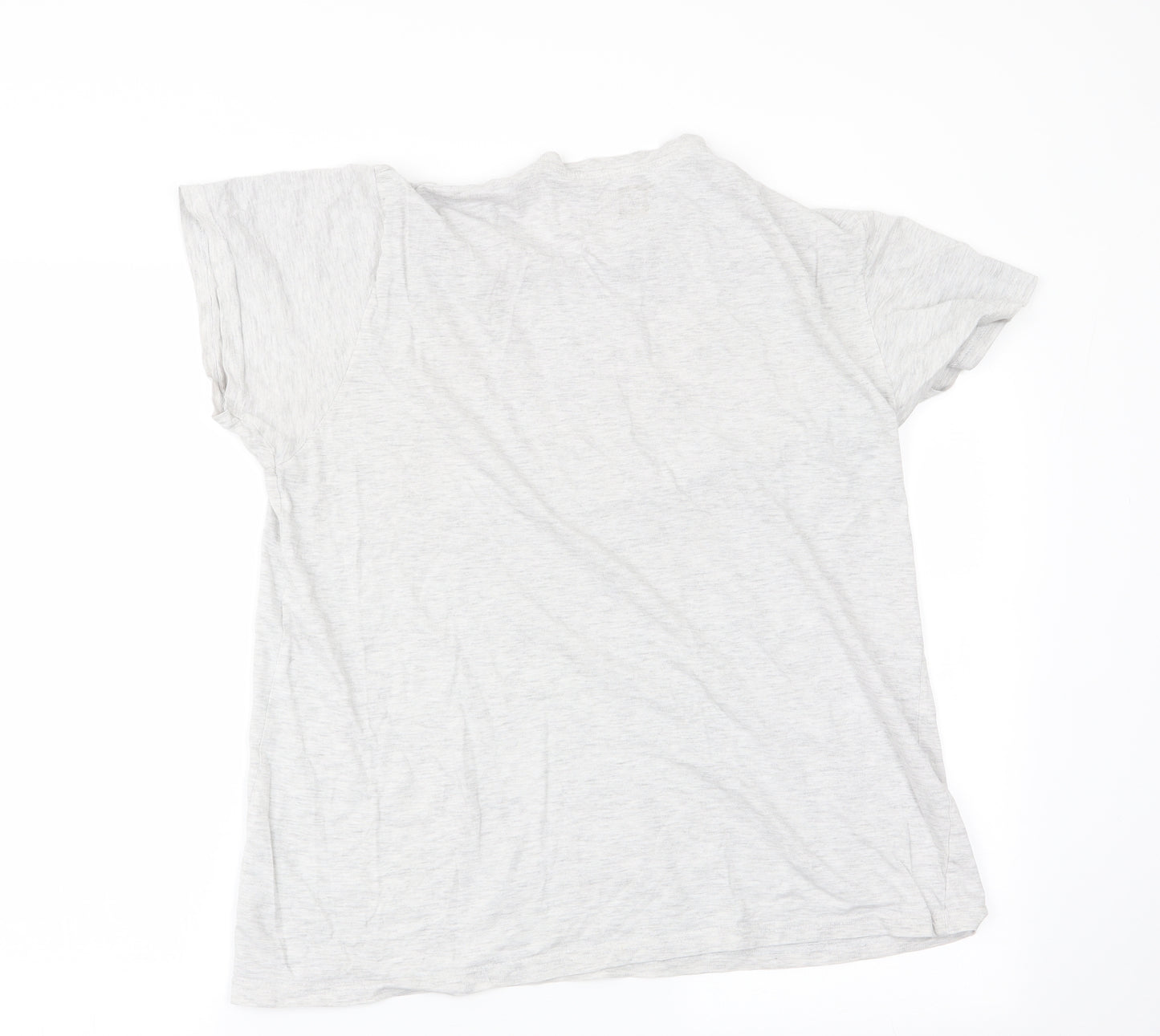 Cedar Wood State Mens Grey    T-Shirt Size M