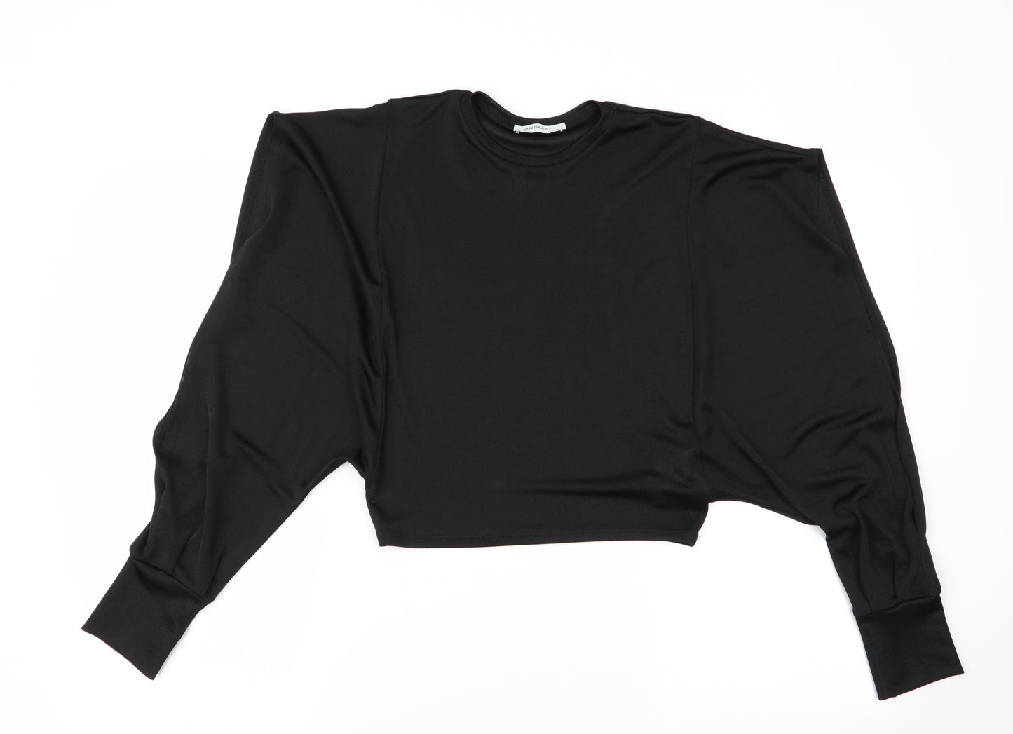 Zara Trafaluc Womens Black   Basic T-Shirt Size S