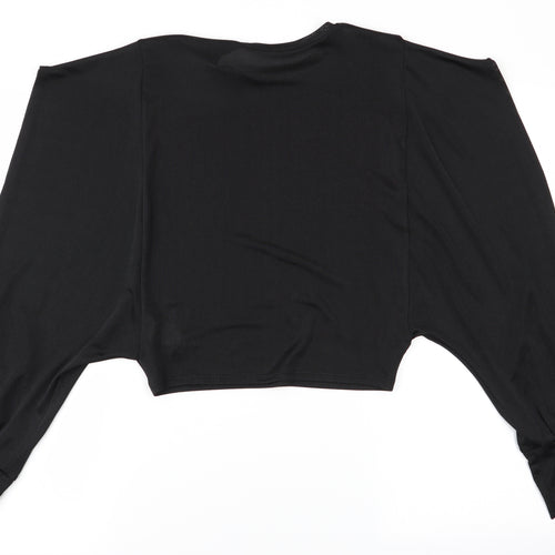 Zara Trafaluc Womens Black   Basic T-Shirt Size S