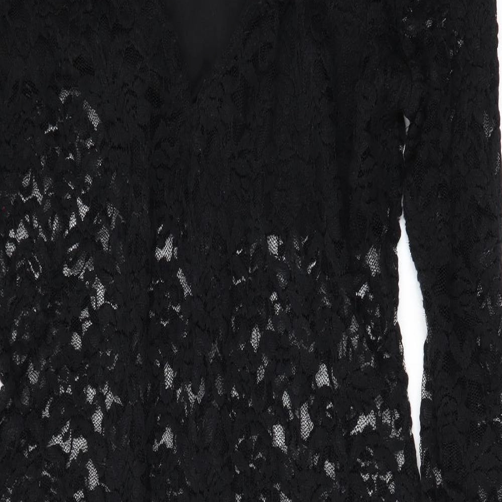 ASOS Womens Black   Bodycon  Size 14