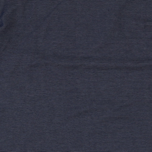 NEXT Mens Blue Striped   T-Shirt Size M