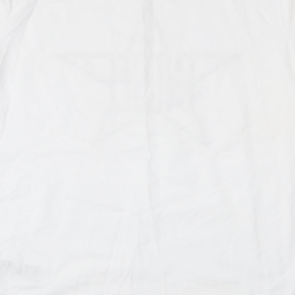 Diesel Mens White    T-Shirt Size M