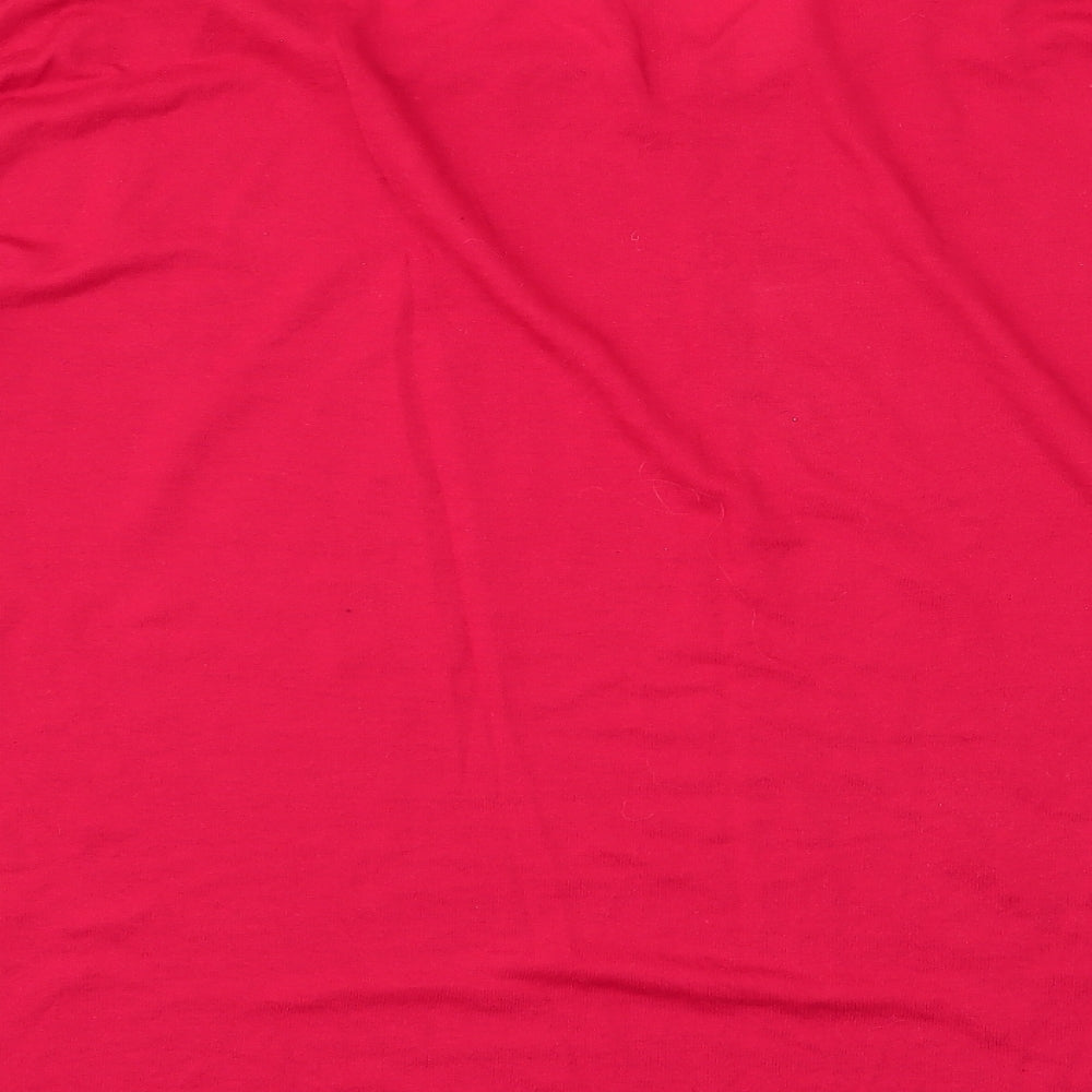 Love to Lounge Womens Red Solid  Top Pyjama Top Size L