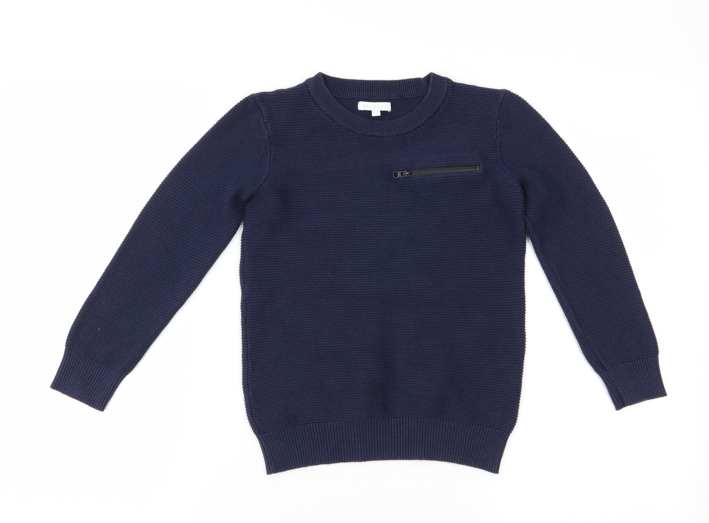 Debenhams Boys Blue   Pullover Jumper Size 7-8 Years